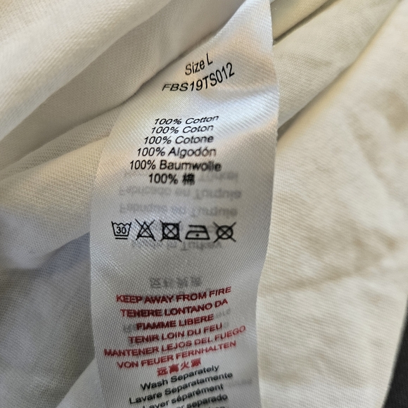 David Bowie Women's Distressed Rebel Boyfriend Fit T-Shirt Size L - Picture 6 of 6